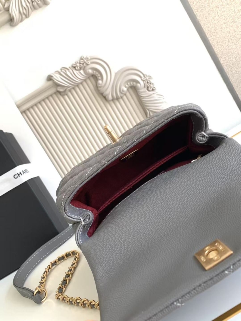 Ch**el top handle bags